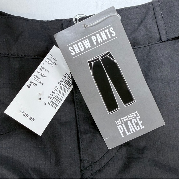 The Children's Plance Snow Pants Size 4 Boys' - Picture 9 of 11